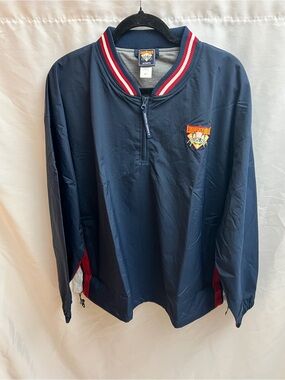 Cooperstown Dreams Park Baseball Pullover Jacket Men’s 2XL Navy New